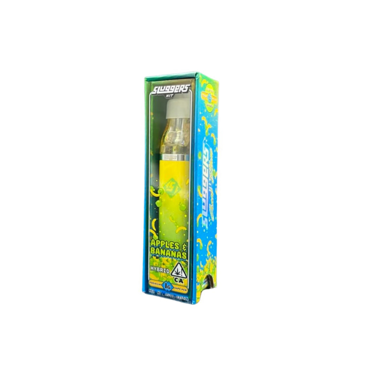 Photograph of product: 1.2g Apples & Bananas (Hybrid) Sluggers All-in-One TH-oui:81% $39 or 2/$60