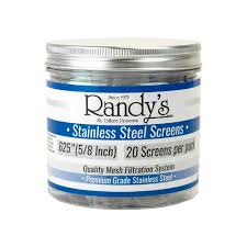 Photograph of product: Randy's Stainless Steel 0.625" Screen