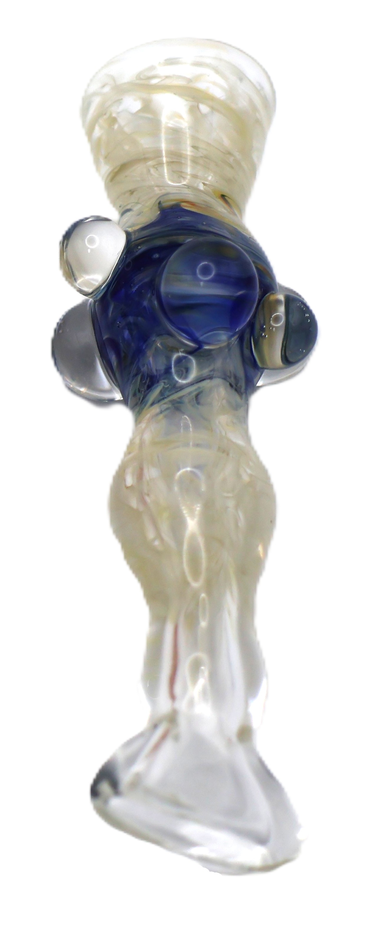 Photograph of product: Color Bubble Chillum-Assorted Colors - Vermont Blown Glass
