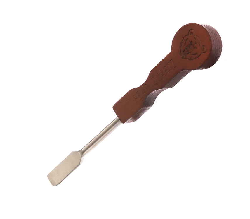 Photograph of product: BEAR QUARTZ MINI DAB TOOL | FLAT