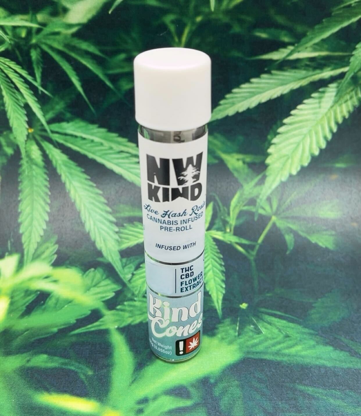 Photograph of product: Infused Pre-Roll | Live Rosin - Acai Gelato x Platinum Punch | 1.5g