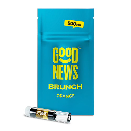 Photograph of product: "Brunch" Orange | 1g Cartridge | Good News