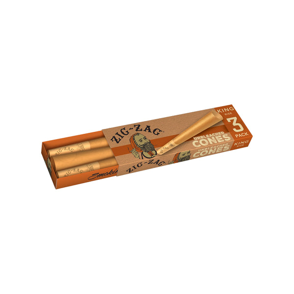 Photograph of product: Zig Zag | King Cones | 3 pack