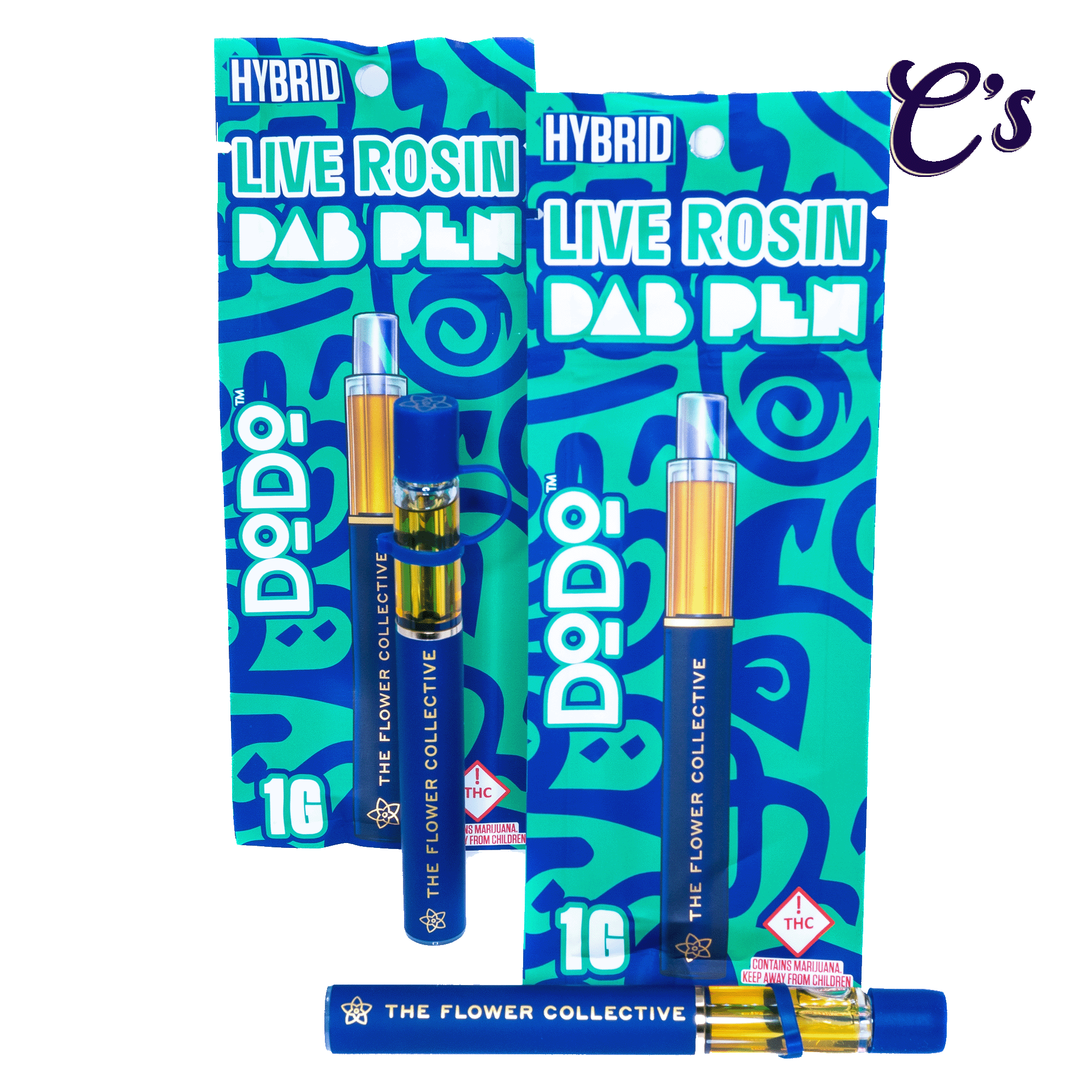Photograph of product: The Flower Collective | Disposable Rosin Dab Pen (H) Sugar Peel 1g