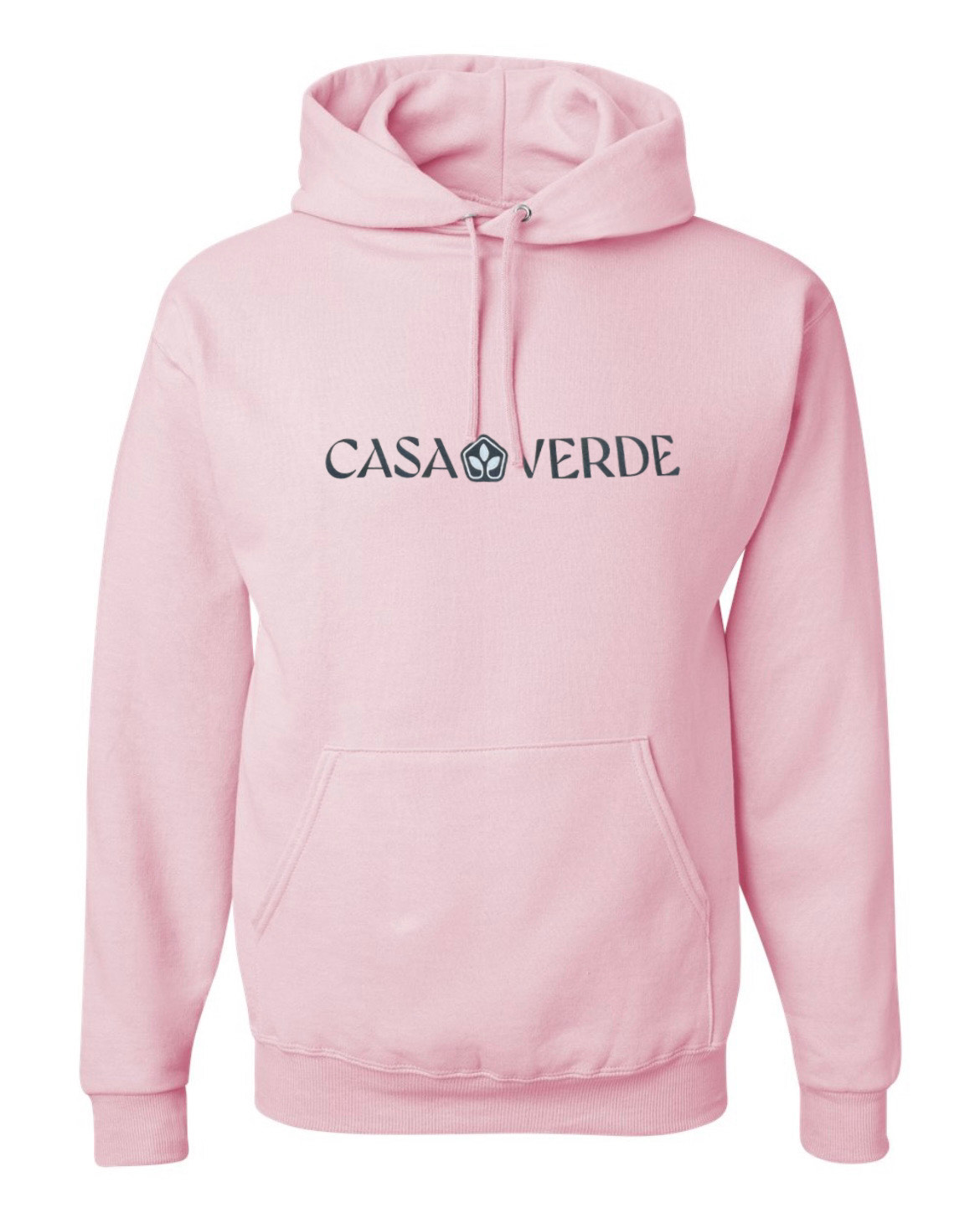 Photograph of product: Casa Verde Men's Cut Pink Hoodie