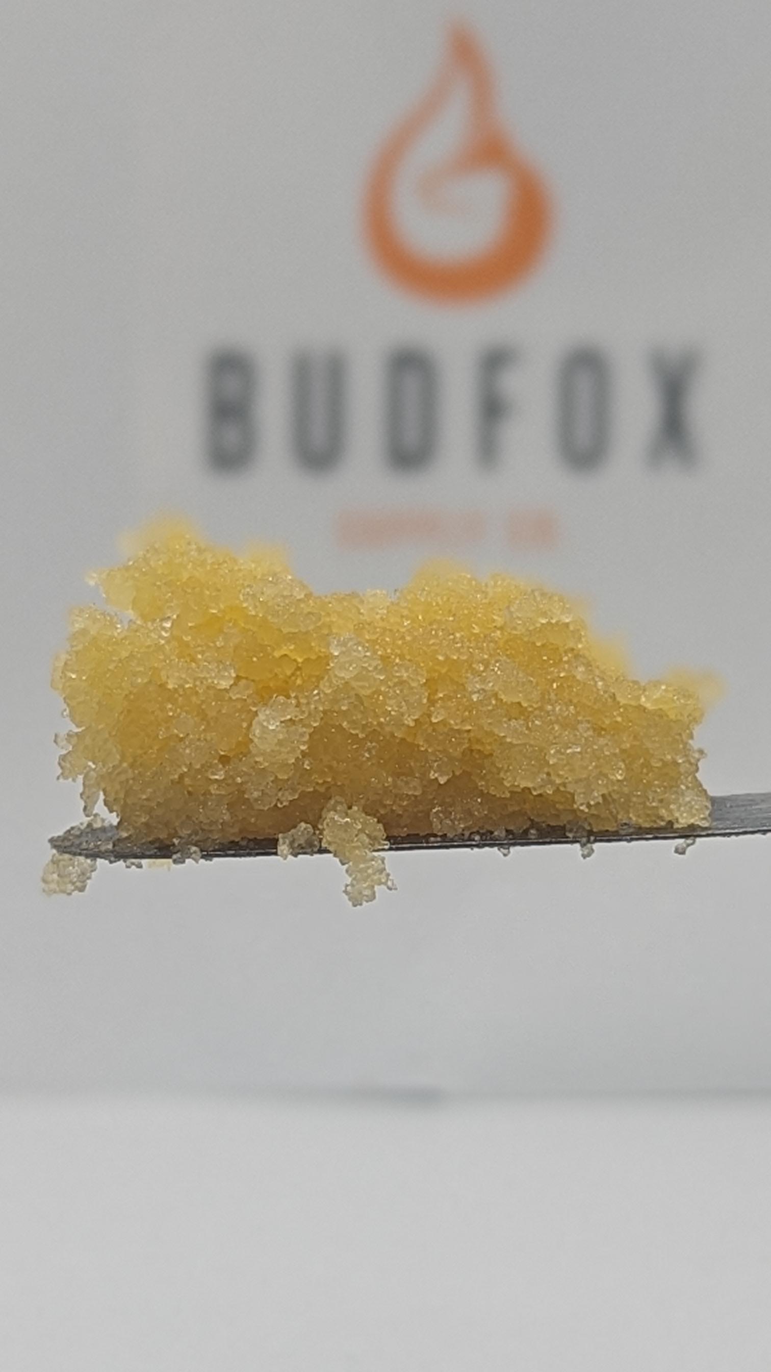 Photograph of product: Bud Fox - 4g Sugar Wax - - Topanga Canyon