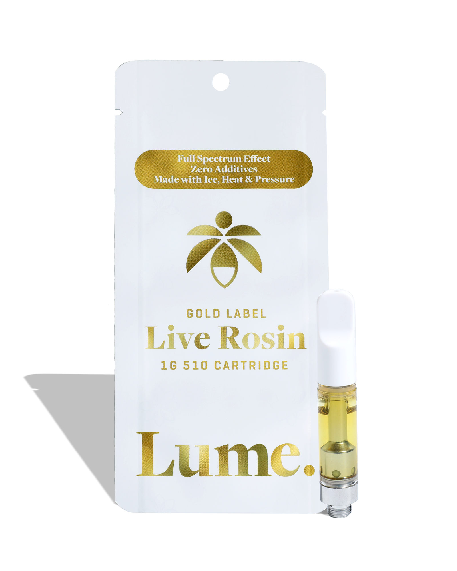 Photograph of product: MELTED STRAWBERRIES LIVE ROSIN CART 1G