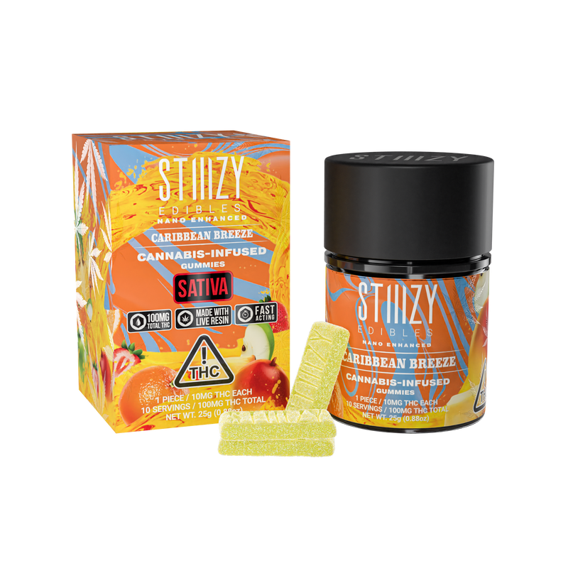 Photograph of product: Stiiizy Caribbean Breeze Gummies