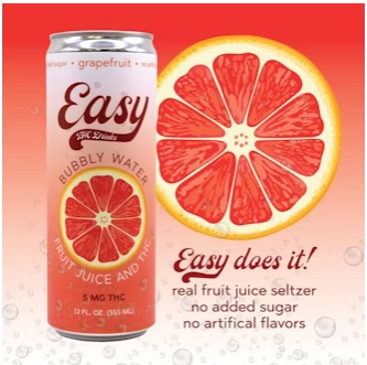 Photograph of product: 5mg | Grapefruit Seltzer