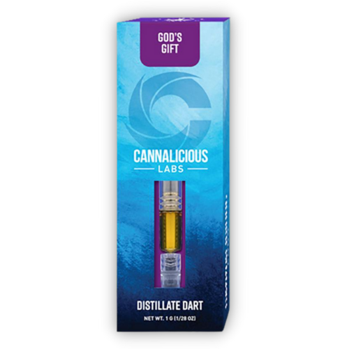 Photograph of product: Cannalicious God's Gift Distillate Dart 1g