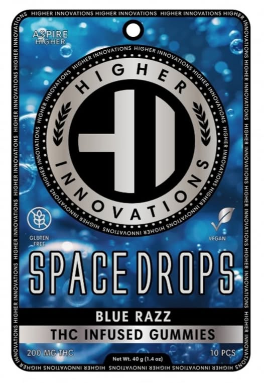 Photograph of product: HI - Blue Razz Space Drops