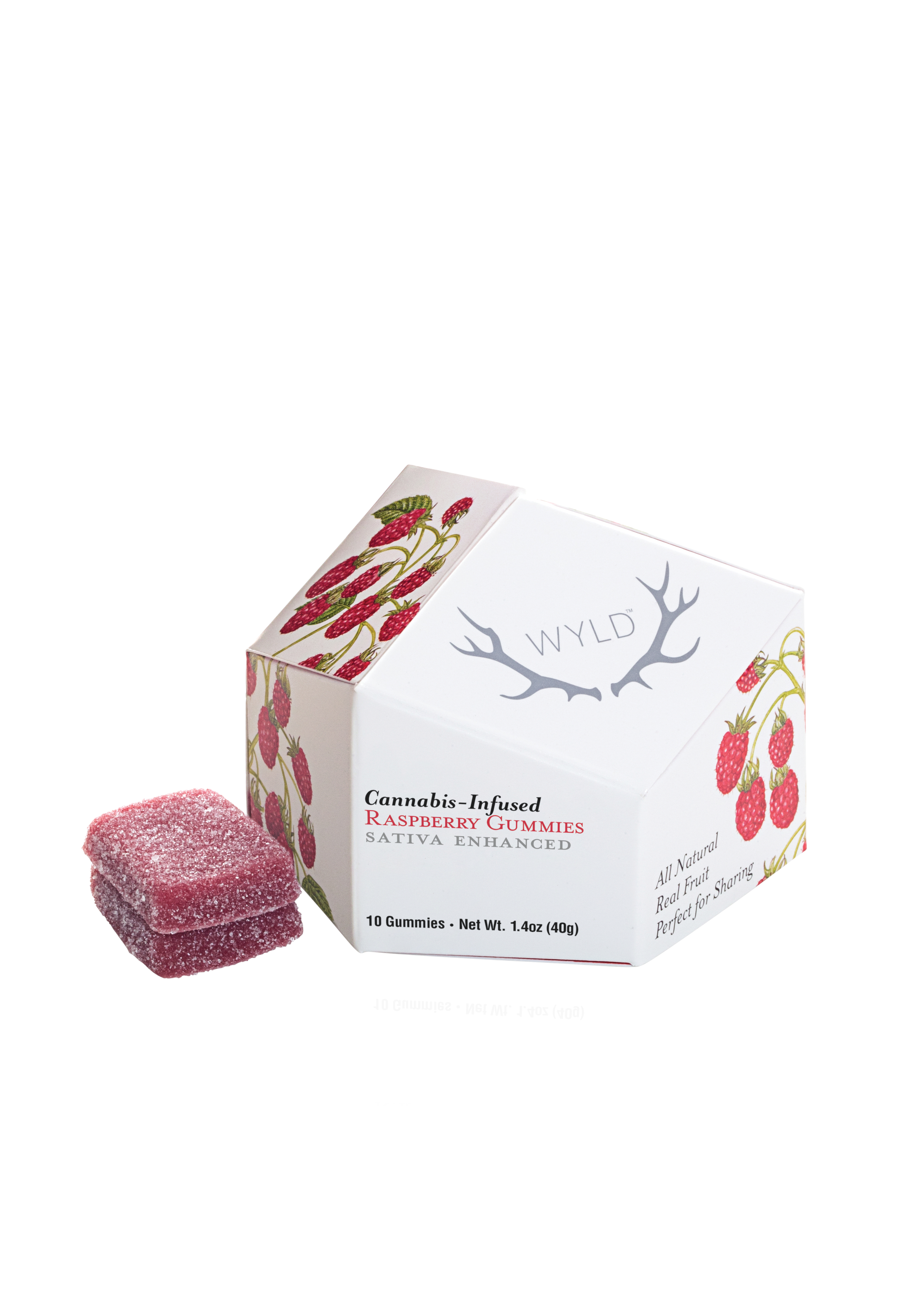 Photograph of product: Wyld - Gummies Raspberry Oui'd - 100mg