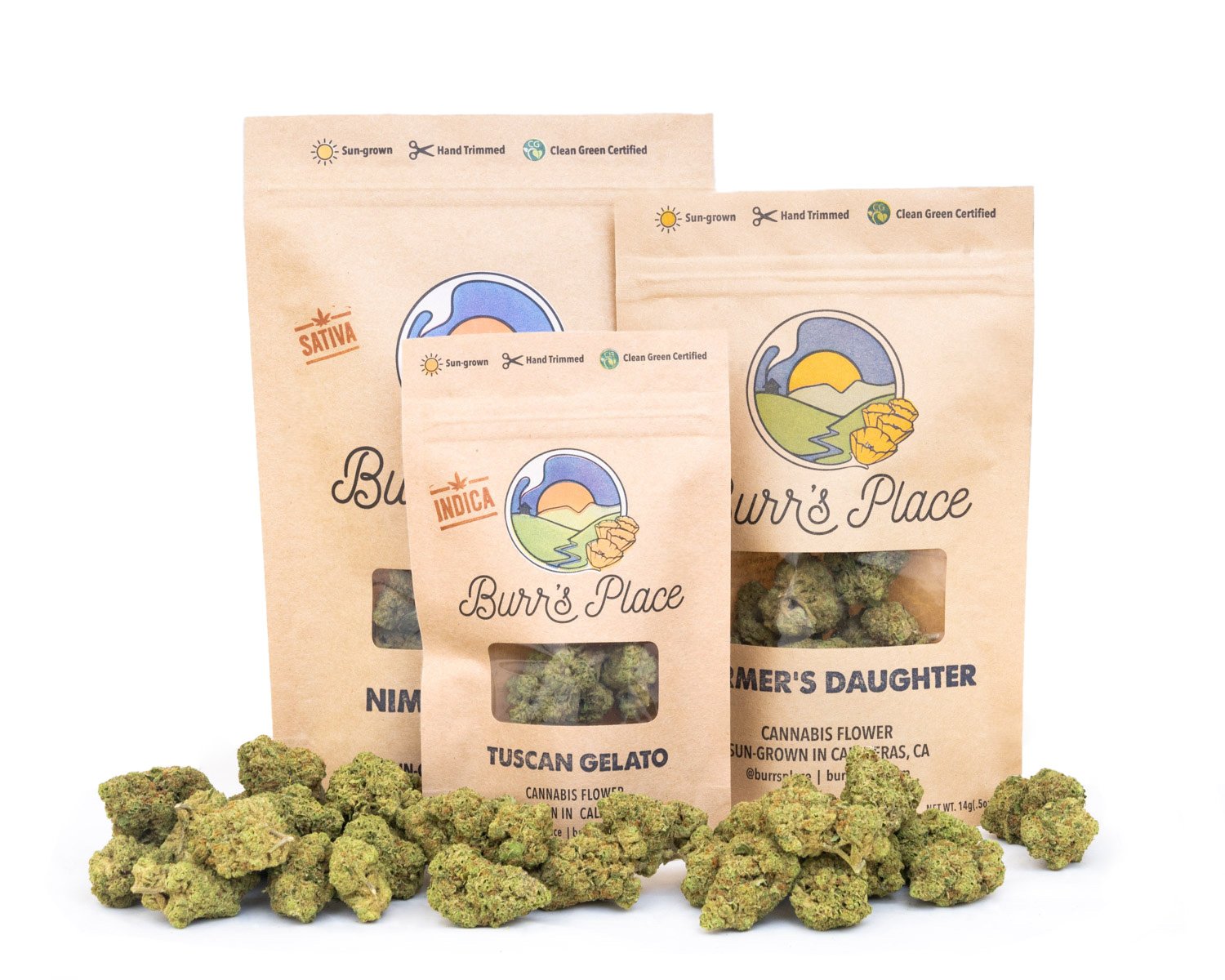Photograph of product: Burr's Place | Ze Chem Bag (Oui'd) - 7g