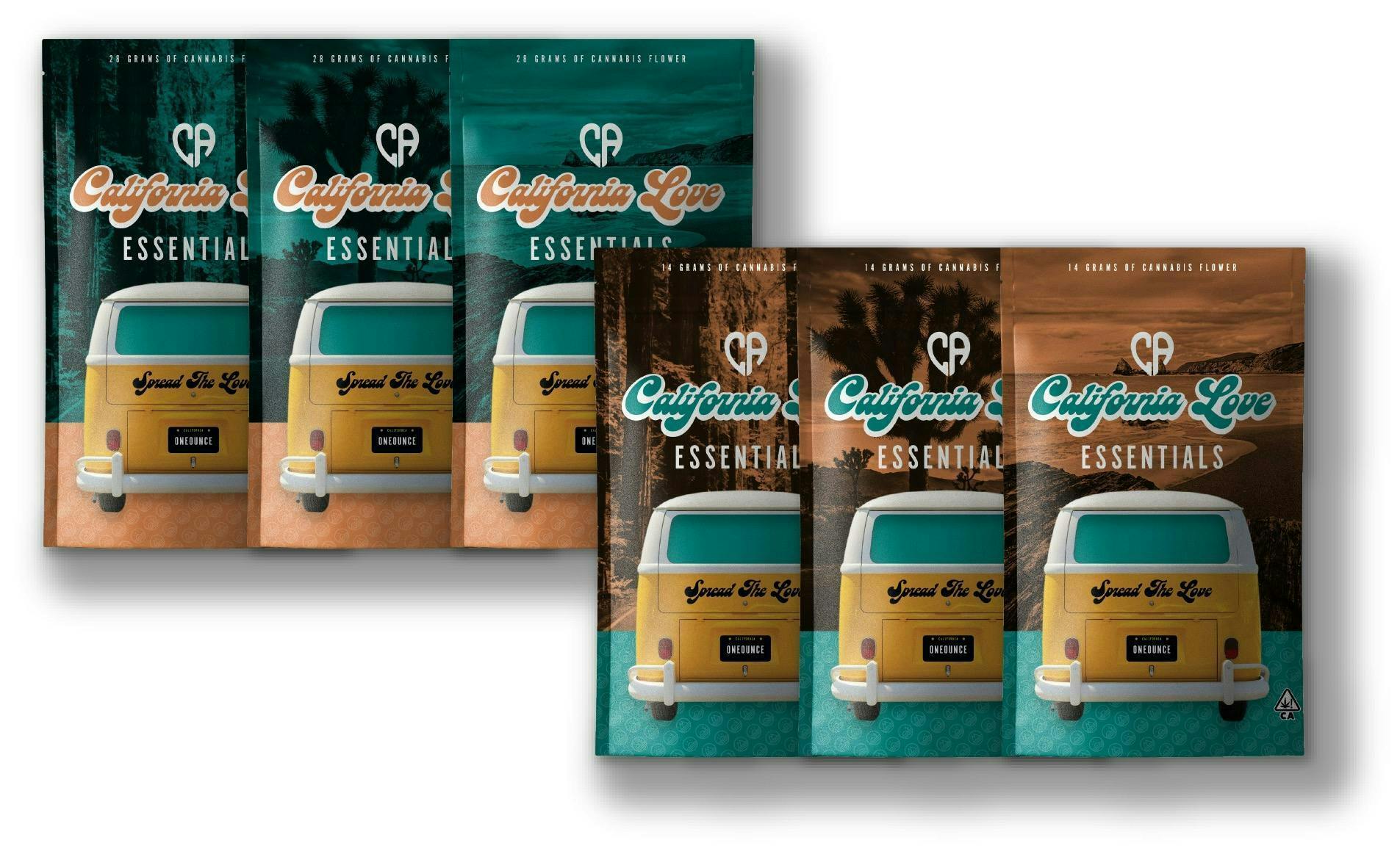 Photograph of product: California Love - Essentials | Pancakes | 1/2oz - 1 gram