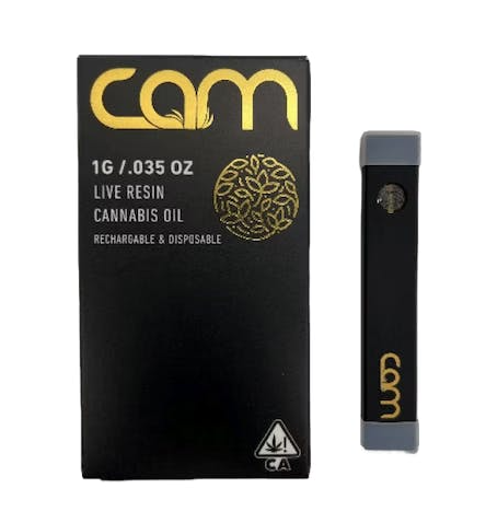 Photograph of product: Devil Driver Live Resin Disposable 1 G