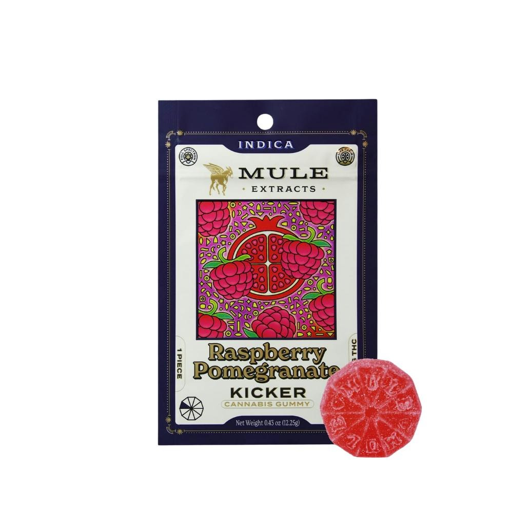 Photograph of product: Mule Extracts | Edible | 100mg | Raspberry Pomegranate