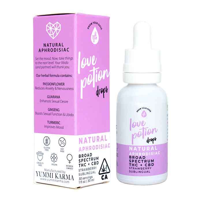 Photograph of product: Yummi Karma - Love Potion - Love Potion - Tincture - CBD/TH-oui/CBG
