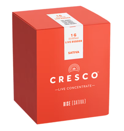 Photograph of product: Cresco Rise | Chem X Live Budder | 0.5g
