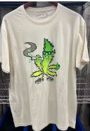 Photograph of product: Jason Maloney x P13 Green Oui'd Leaf T-shirt Medium
