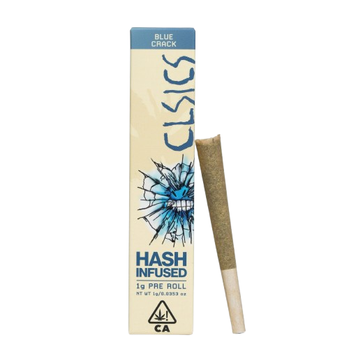 Photograph of product: CLSICS | Blue Crack Infused Pre-Roll | 1g