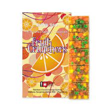 Photograph of product: Fruit Crunchers Orange 100mg Fruit Gummy (Oui'd)