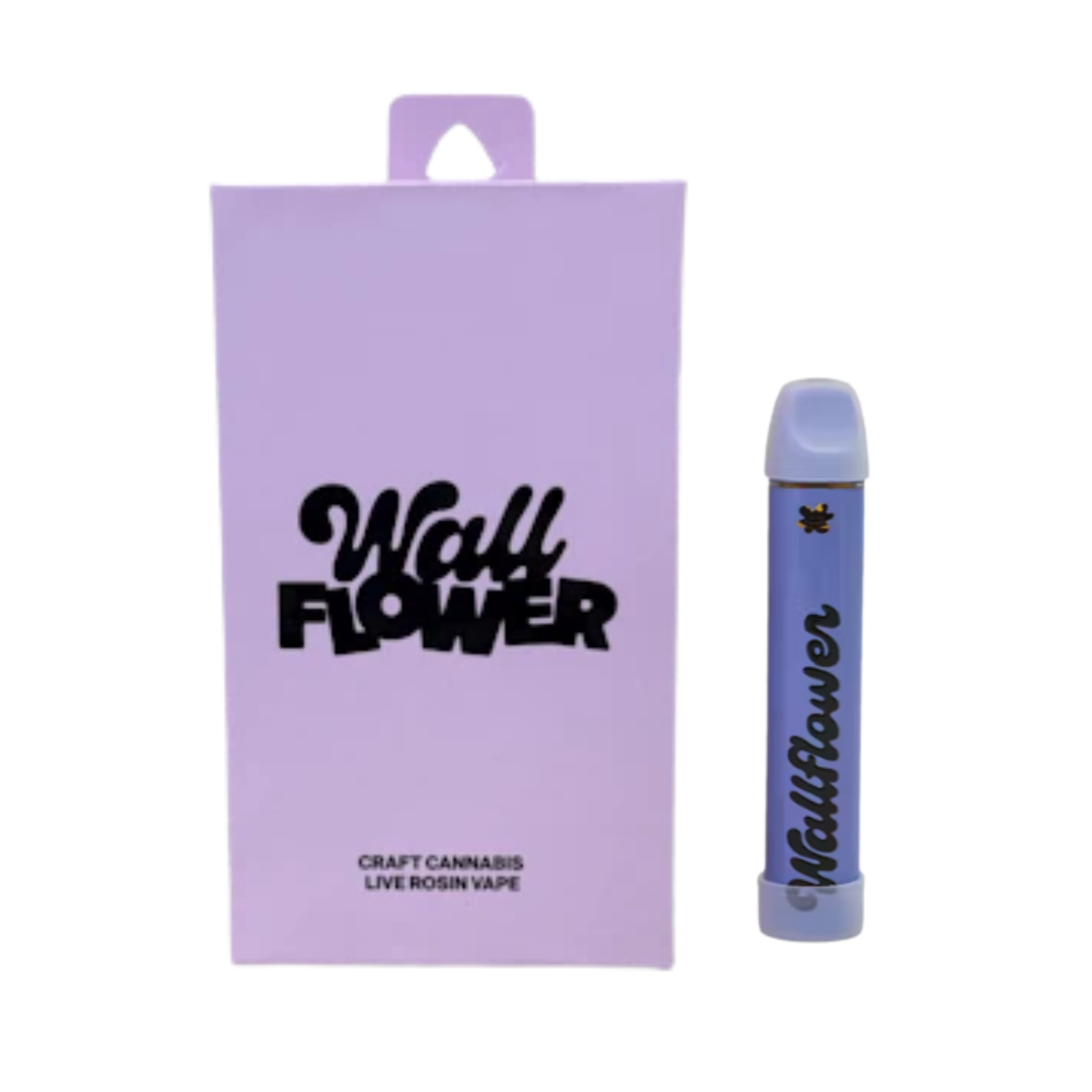 Photograph of product: WALLFLOWER | Disposable Vape | Live Rosin | Garlic Cocktail | .5g