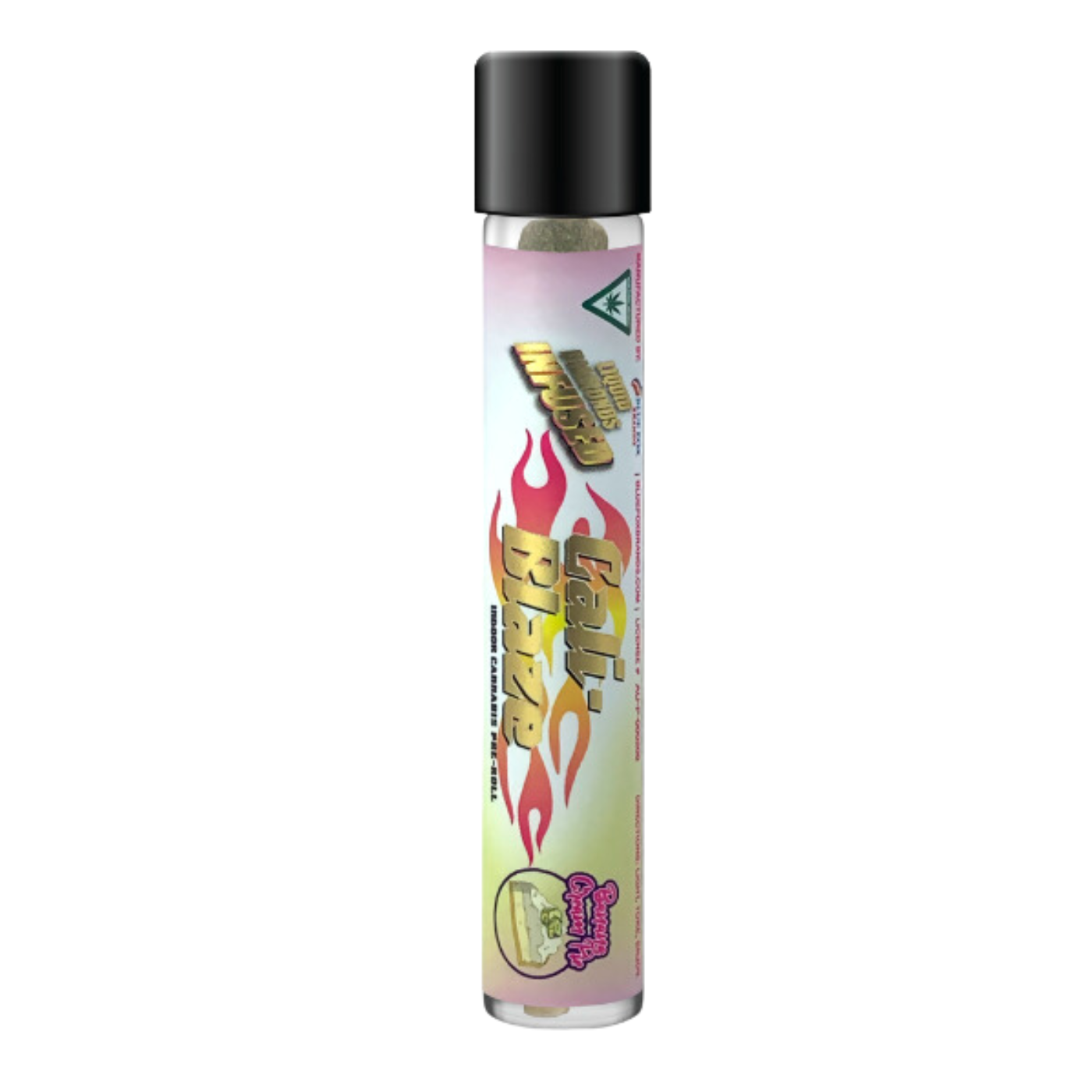 Photograph of product: Cali Blaze - Banana Cream Pie Infused Pre Roll