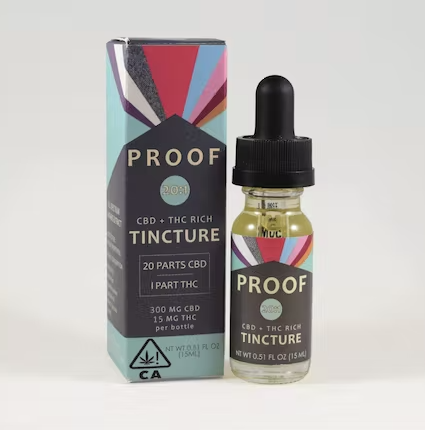 Photograph of product: Proof 20:1 High CBD Tincture $39