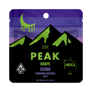 Photograph of product: Dixie x Peak | Gummy 100mg | I | Grape