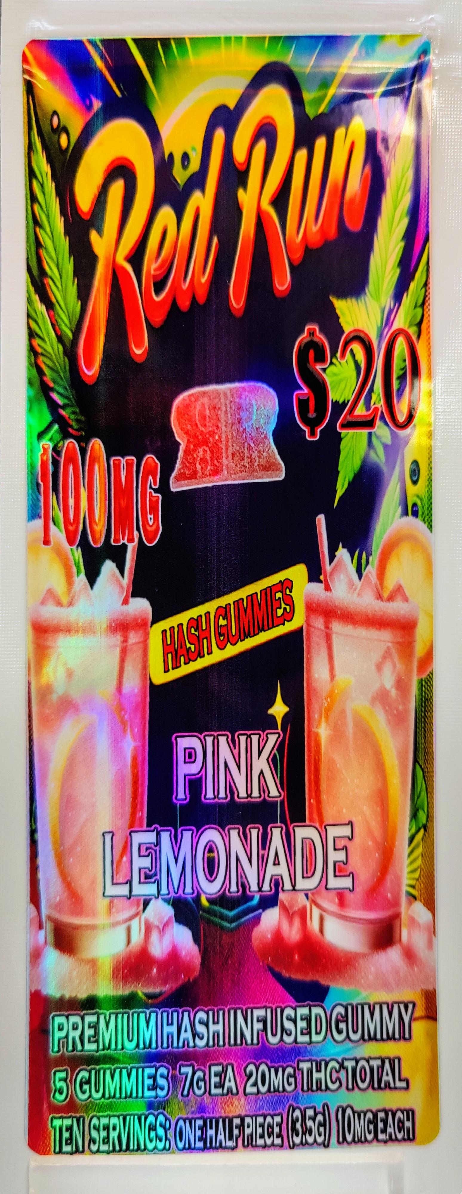 Photograph of product: Gummies - Pink Lemonade (100mg)