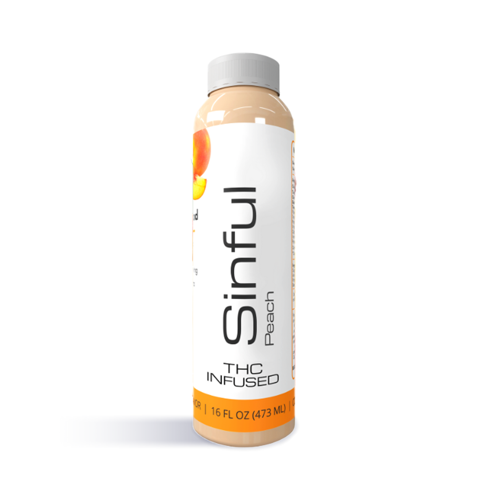 Photograph of product: Sinful Peach Beverage 16 oz