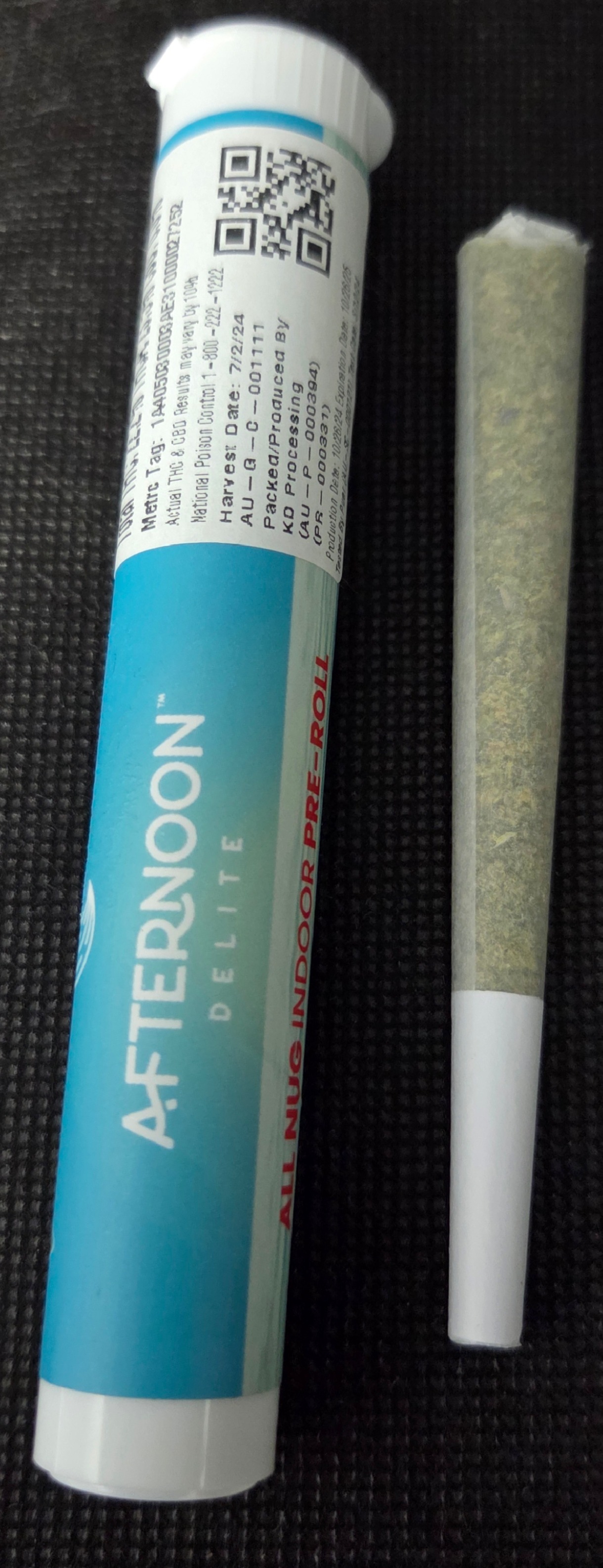 Photograph of product: Afternoon Delite -  Glazed Donut - PreRoll