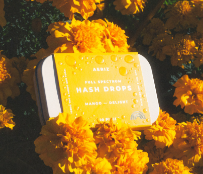 Photograph of product: Aeriz | Mango au chocolat Drops x Gorilla Cookies | 100mg