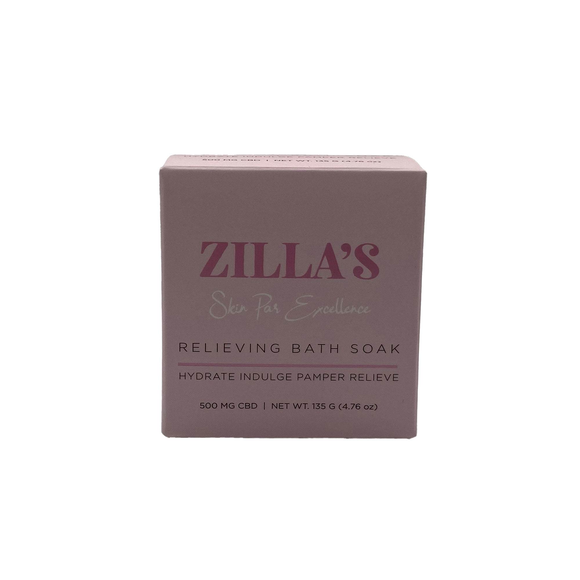 Photograph of product: Zilla's - CBD Bath Bomb - Pink Rose
