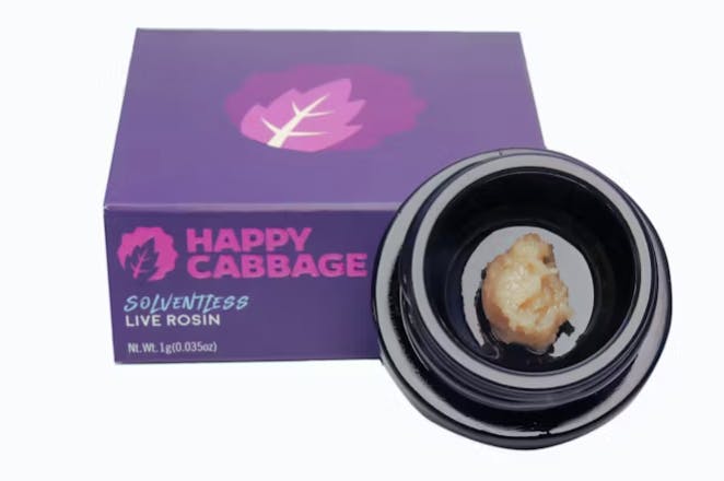 Photograph of product: Happy Cabbage - Candy Store Live Rosin - 1g