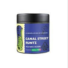 Photograph of product: GREENLINE CANAL ST RUNTZ 3.5G FLOWER