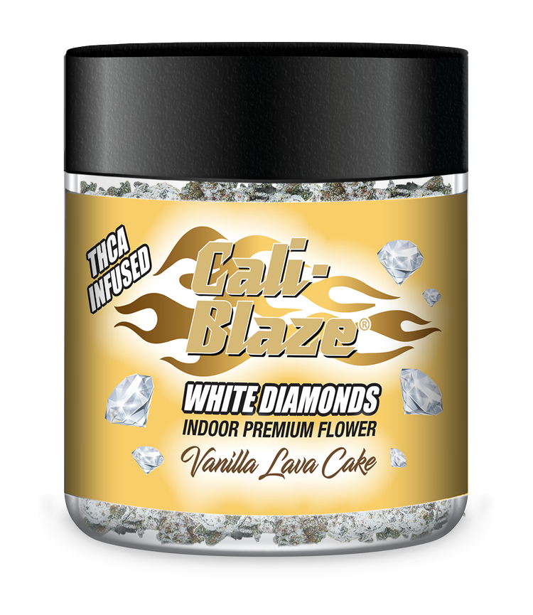 Photograph of product: Vanilla Lava Cake | White Diamonds Flower | 3.5g (H)
