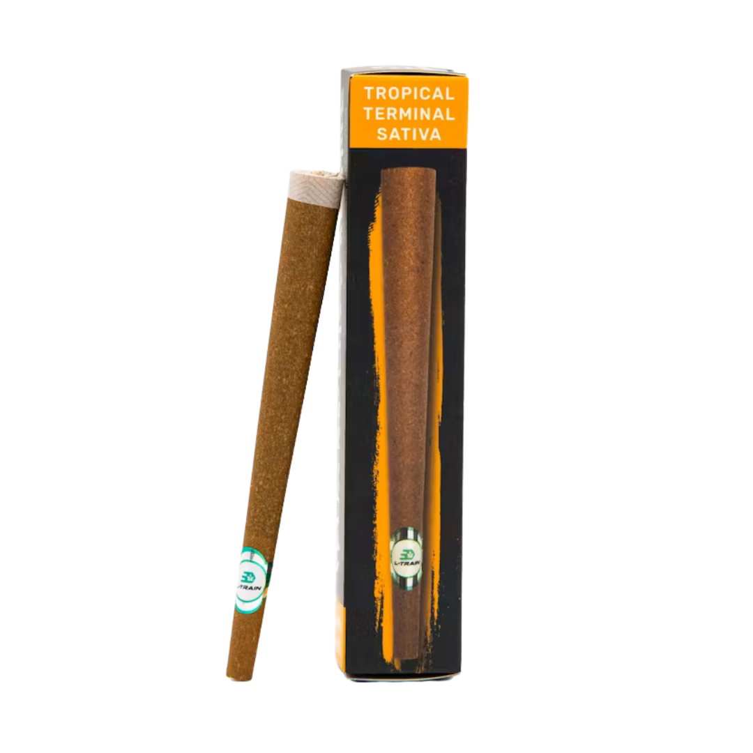 Photograph of product: L-Train | Tropical Terminal Triple Infused Blunt | 1.5g
