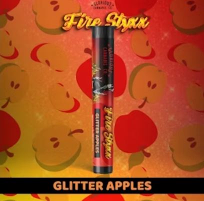 Photograph of product: Fire Styxx | Glitter Apples Infused Pre-roll 1g