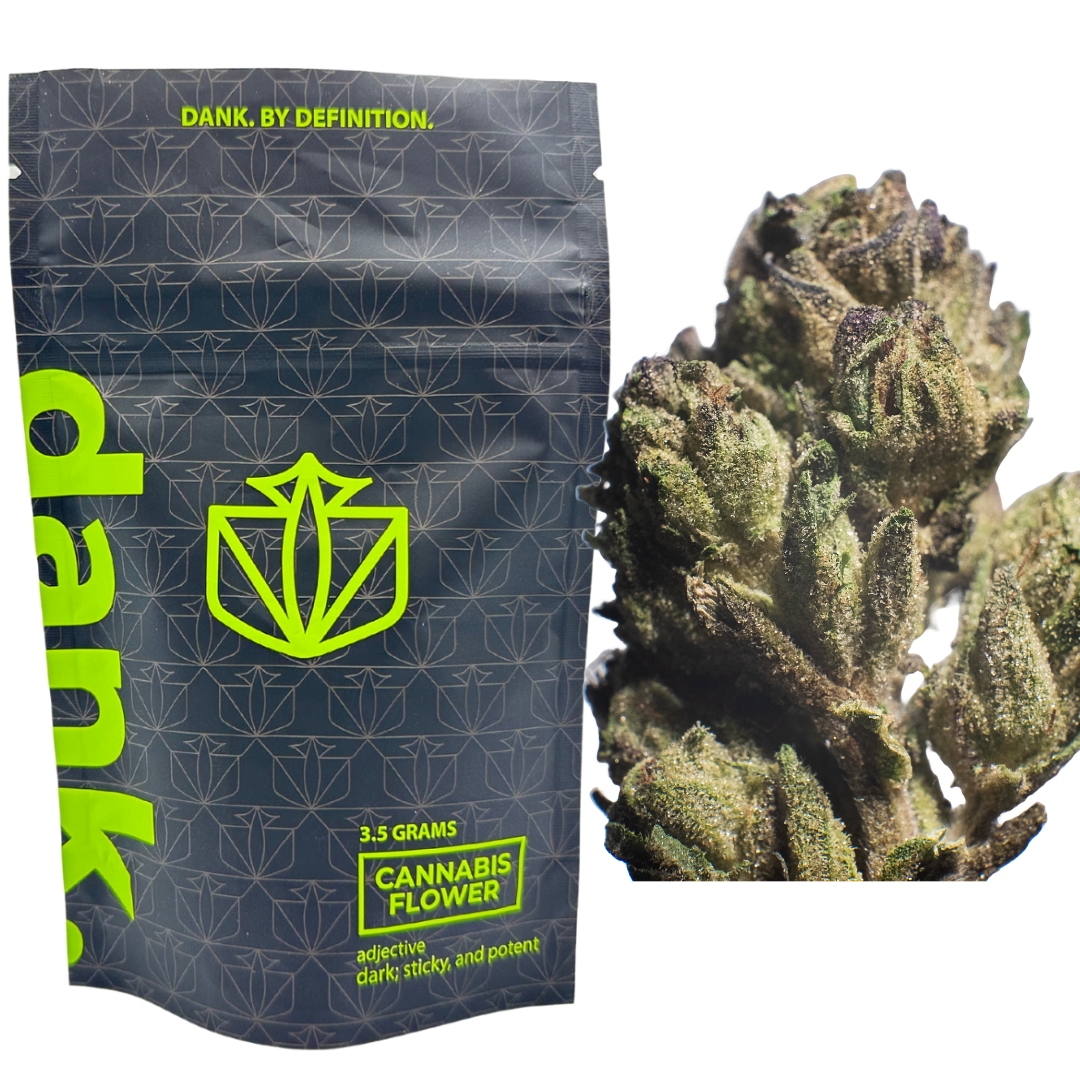 Photograph of product: Dank | Cherry Thunder Fuck | Sungrown Flower | 3.5g