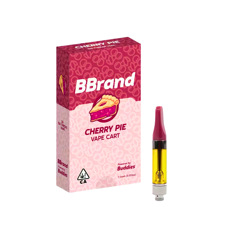 Photograph of product: *Promo* Bbrand | Cherry Pie Cartridge | 1g