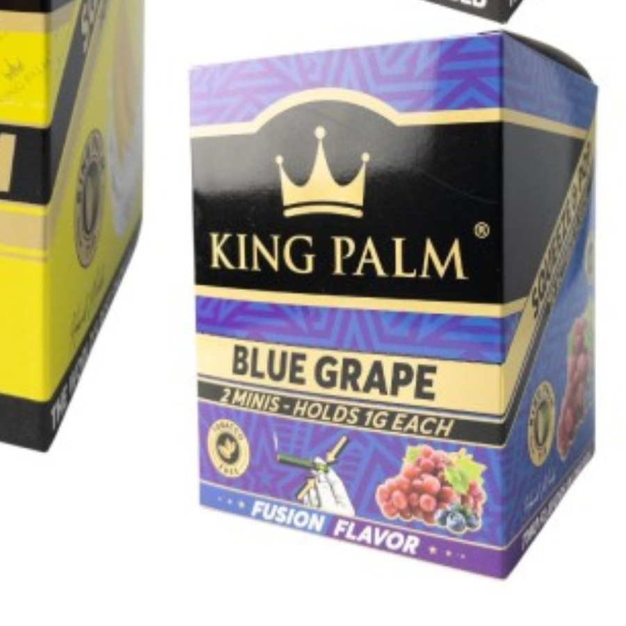Photograph of product: King Palm - Blue Grape - 2 Pack