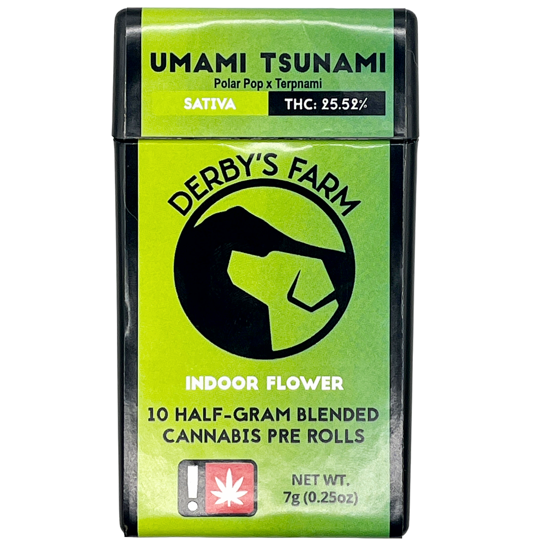 Photograph of product: Derby's- Umami Tsunami (.5G) 10PK (S)