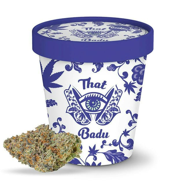 Photograph of product: Cookies - 3.5G Flower Tub - That Badu