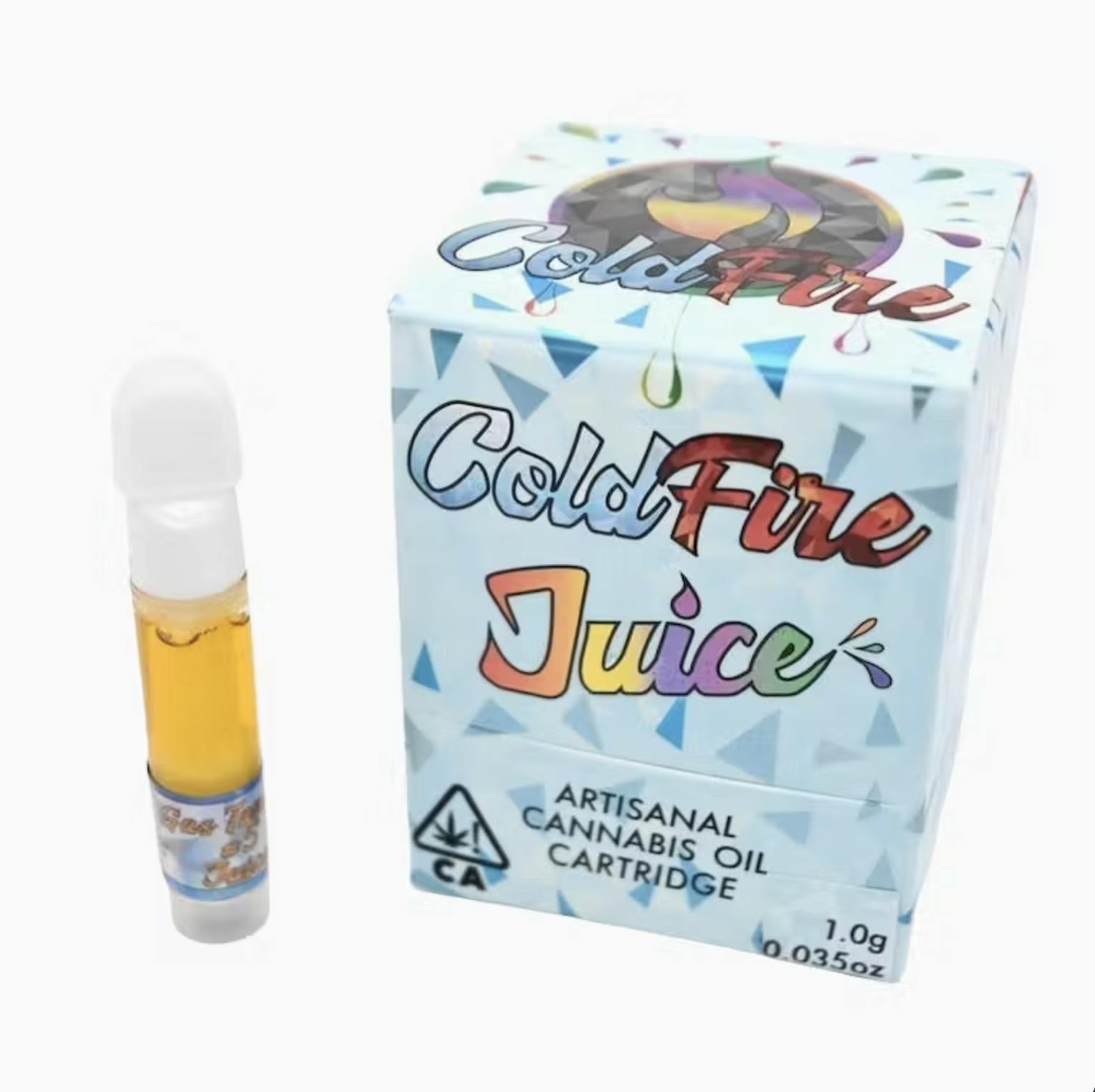 Photograph of product: COLDFIRE Extracts - KRD x Black Cherry Truffle - 1G - Cured Resin Juice Cartridge