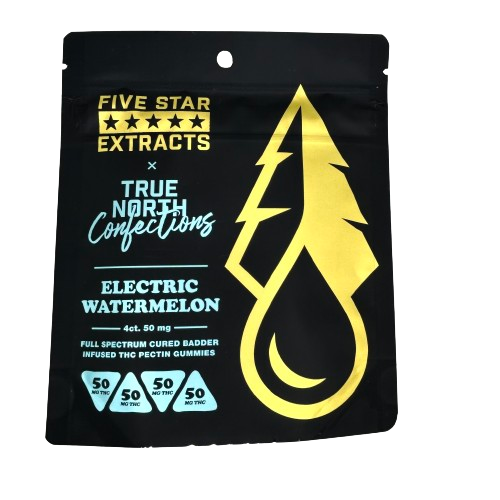 Photograph of product: Electric Watermelon Badder Infused Gummies  4pc