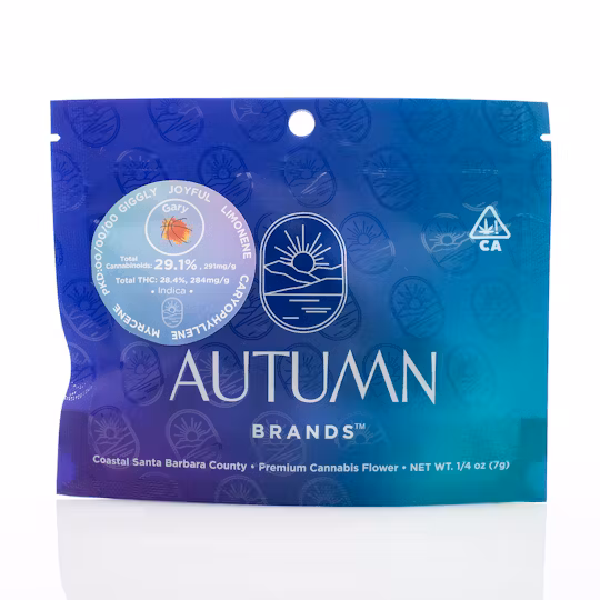 Photograph of product: Autumn Brands - Flower Pouch - Gary - 7g
