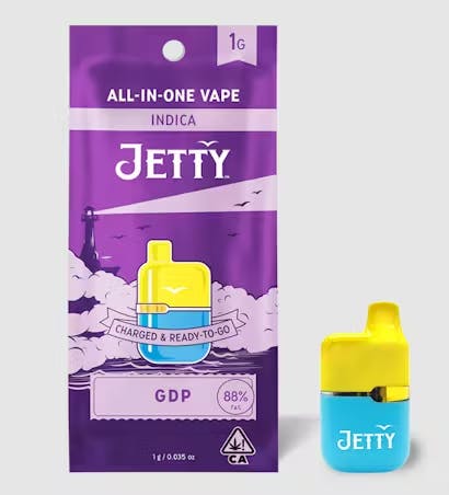 Photograph of product: GRANDDADDY PURPLE | DISPOSABLE | 1G