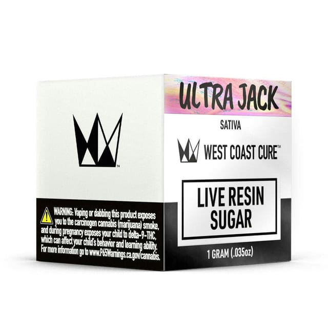 Photograph of product: 1g Ultra Jack Live Resin Sugar - 