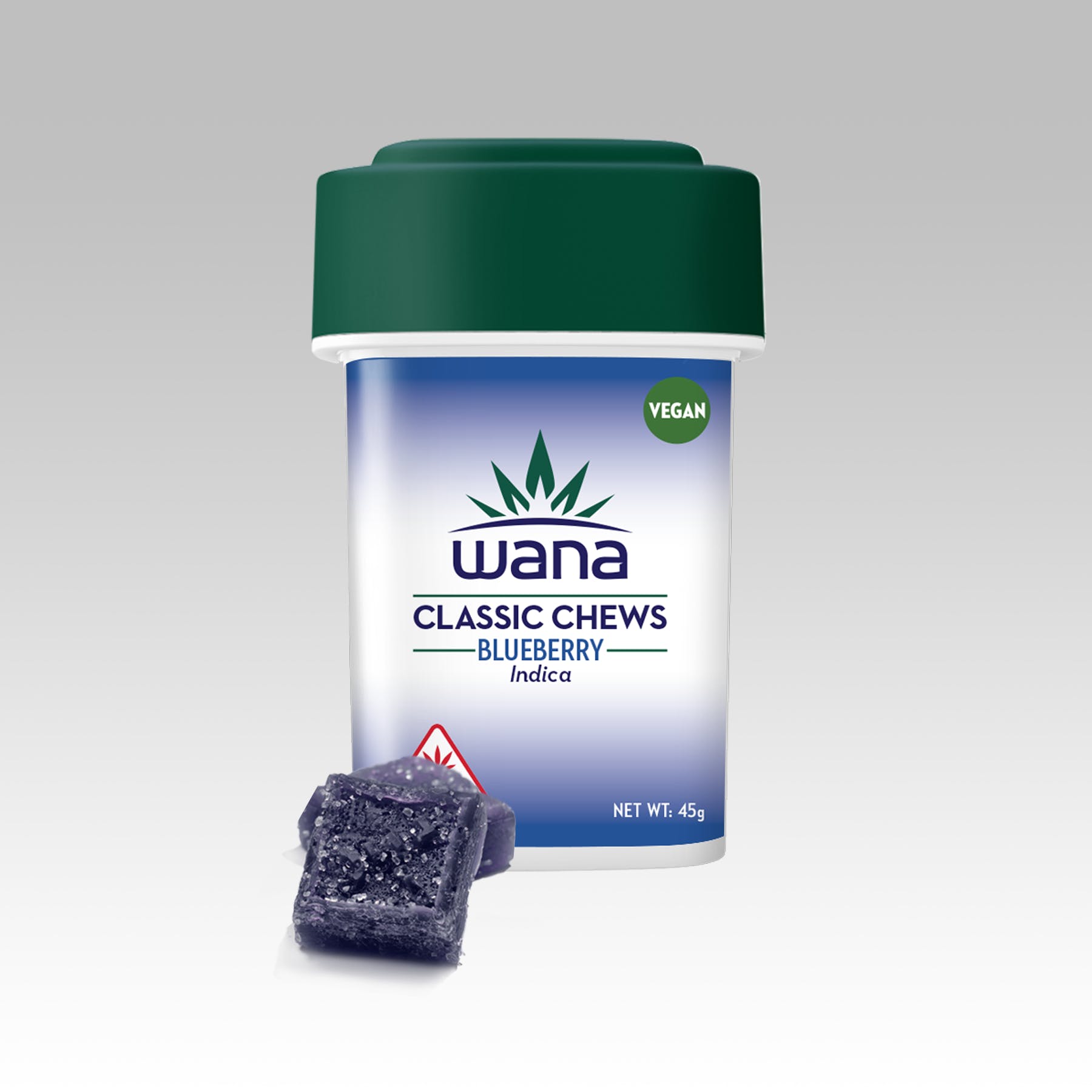 Photograph of product: Wana Chews Optimals (100mg) 10ct Dream Berry